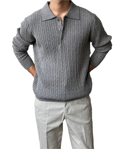 Elegant Varm Blød Strikket Sweater
