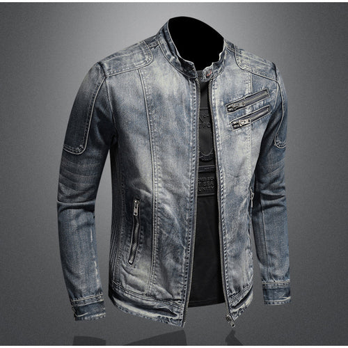 Flemming | Denimjakke med vintage look og moderne pasform