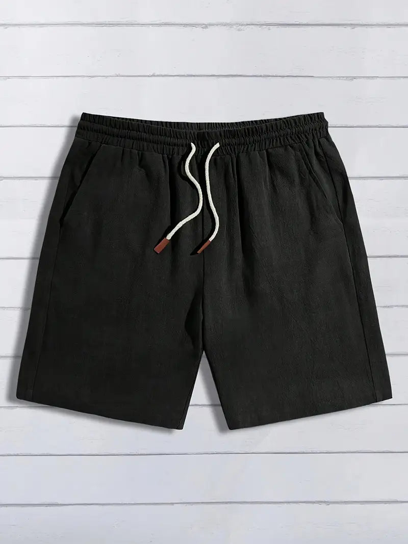 Let Afslappet Linned Sommer Shorts