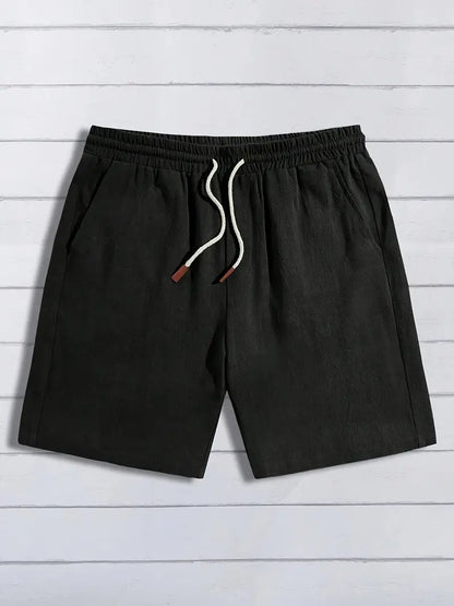 Let Afslappet Linned Sommer Shorts