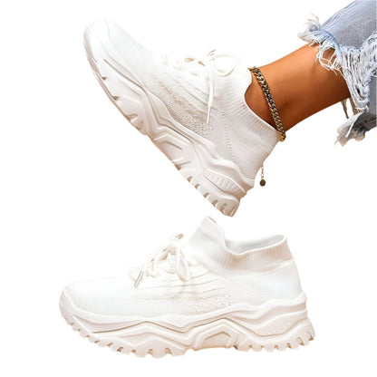 Aria - Chunky slip-on sneakers ankelhøje