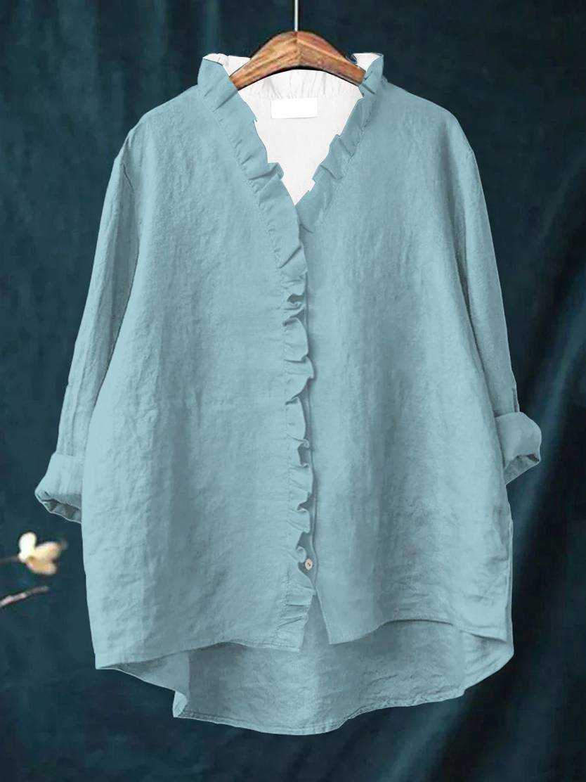 Veronica™ - Premium Rüschenshirt