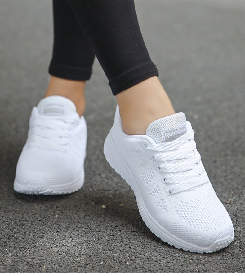 Komfortable Letvægts Sneakers Stilfulde Behagelige