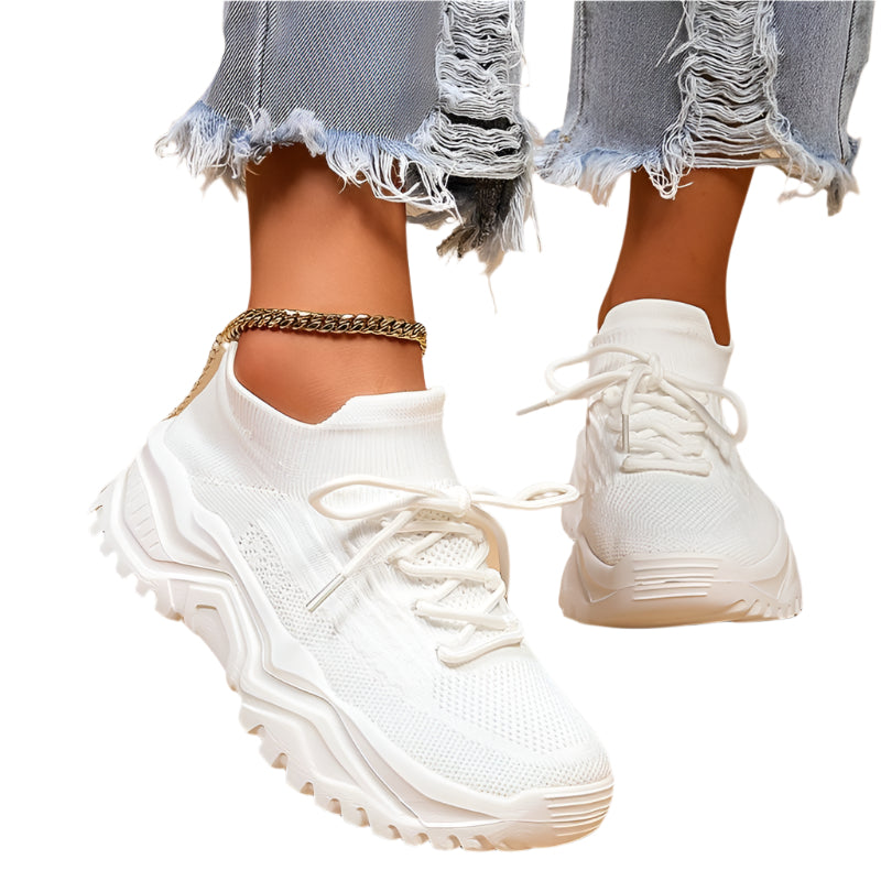 Aria - Chunky slip-on sneakers ankelhøje