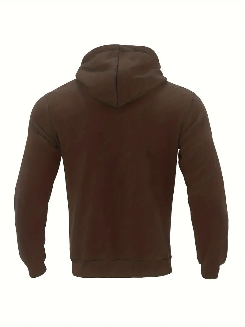 Paul | Varm Termo Hoodie i Polyester med Lommer og Hætte