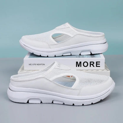 Camila - Afslappede slip-on sko med udskæringer og