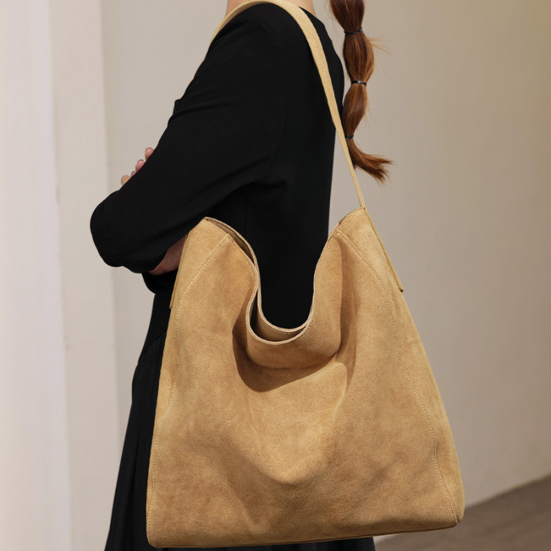 Dame Tote Bag med Stor Kapacitet og Tophåndtag