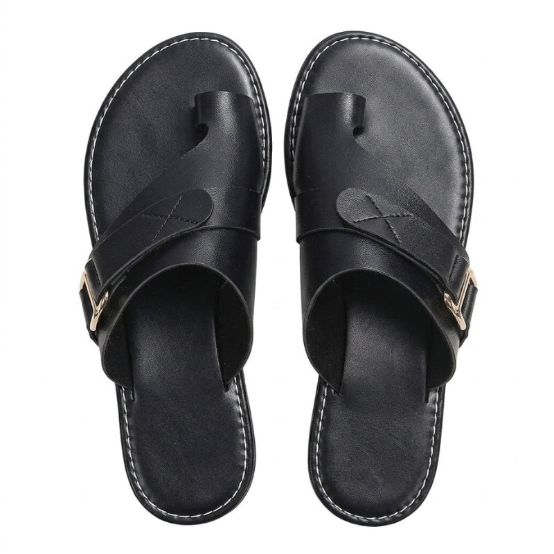 Dame Sandaler med Spænde og Skridsikker Sål