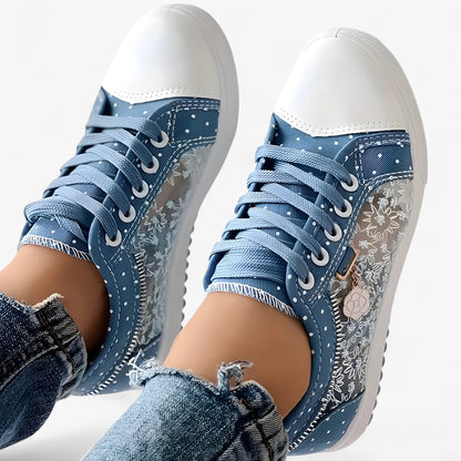 Lina - Komfortable ortopædiske sneakers med fjerlet