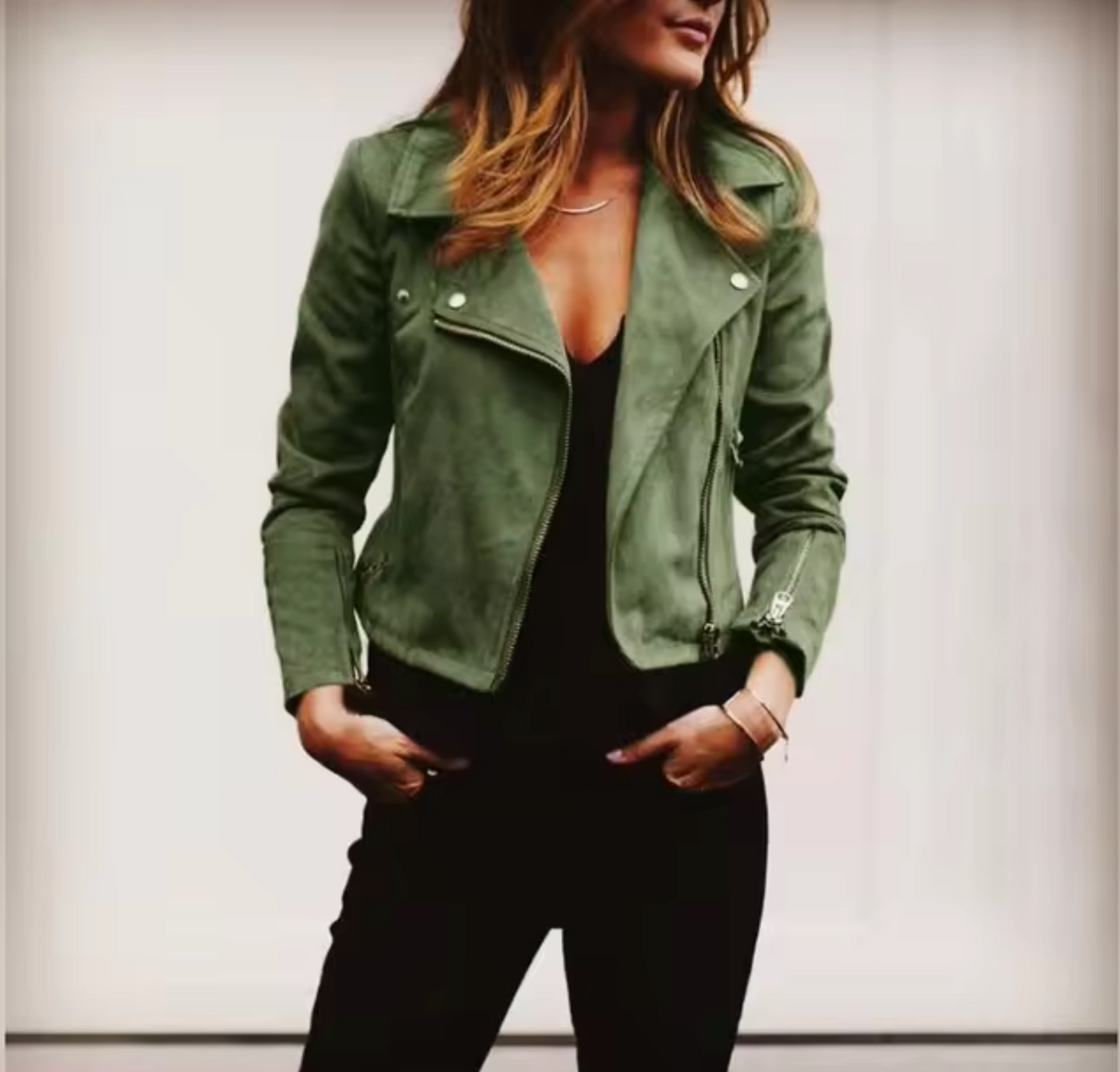 Moderne Behagelig Stilfuld Casual Lynlåsvest