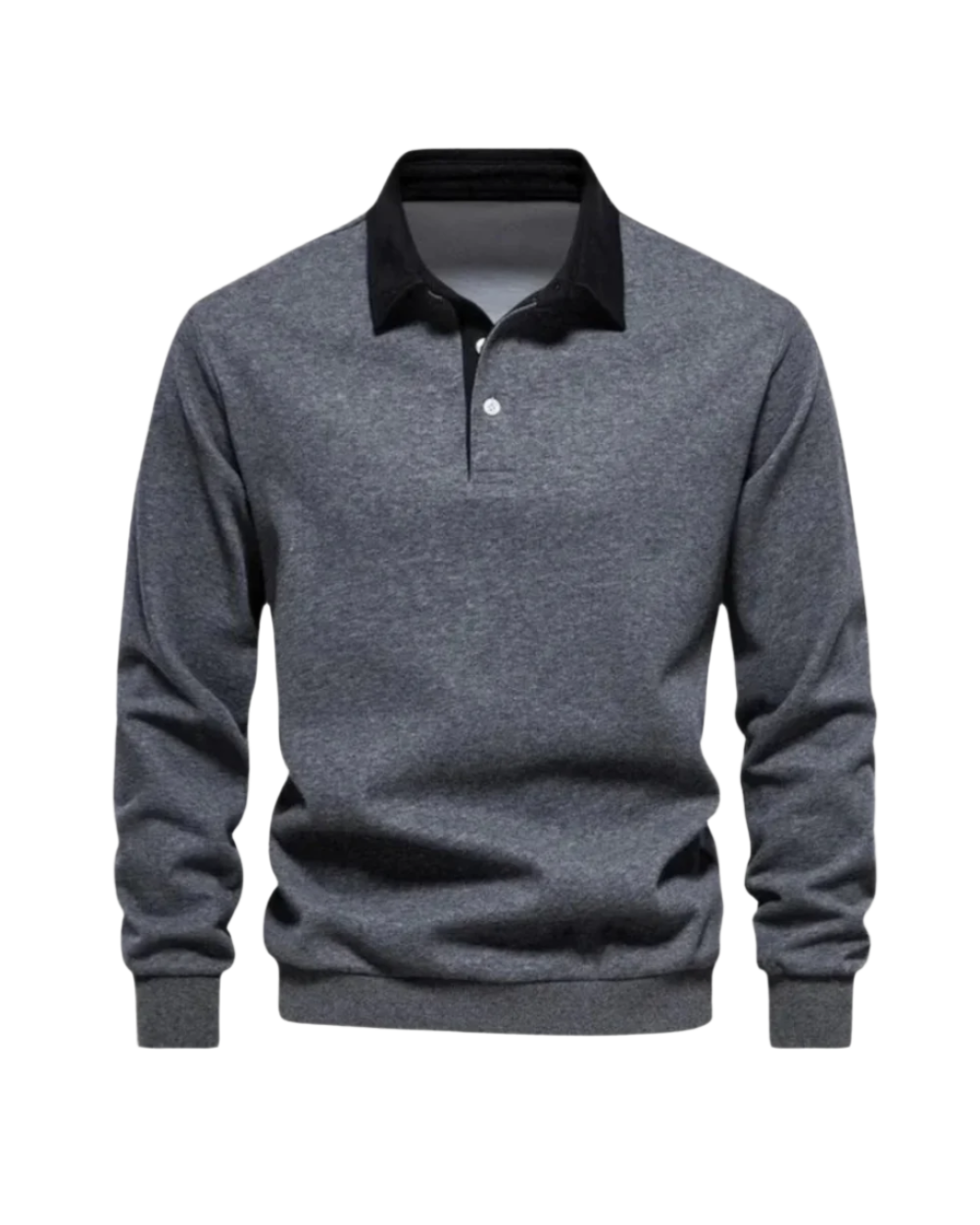Elegant Casual Stilfuld Polo Sweater