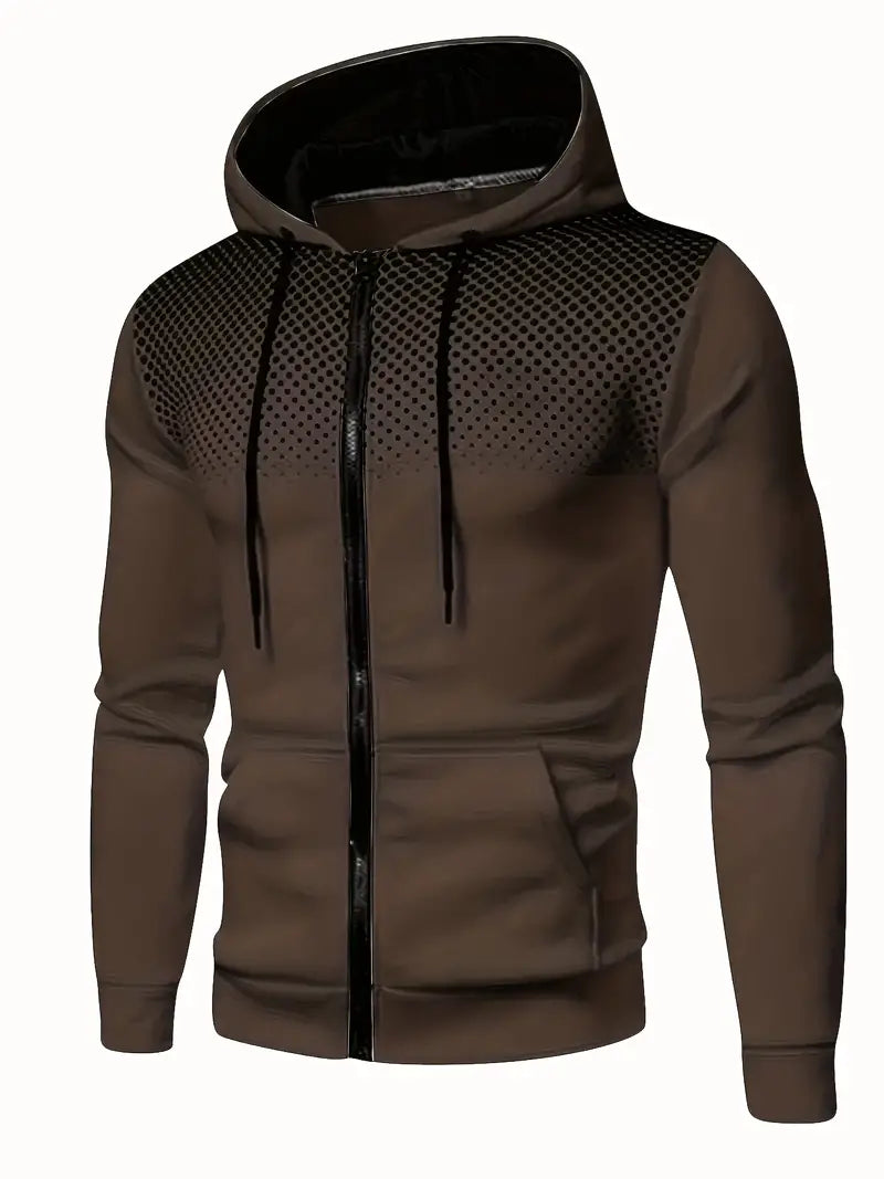 Paul | Varm Termo Hoodie i Polyester med Lommer og Hætte