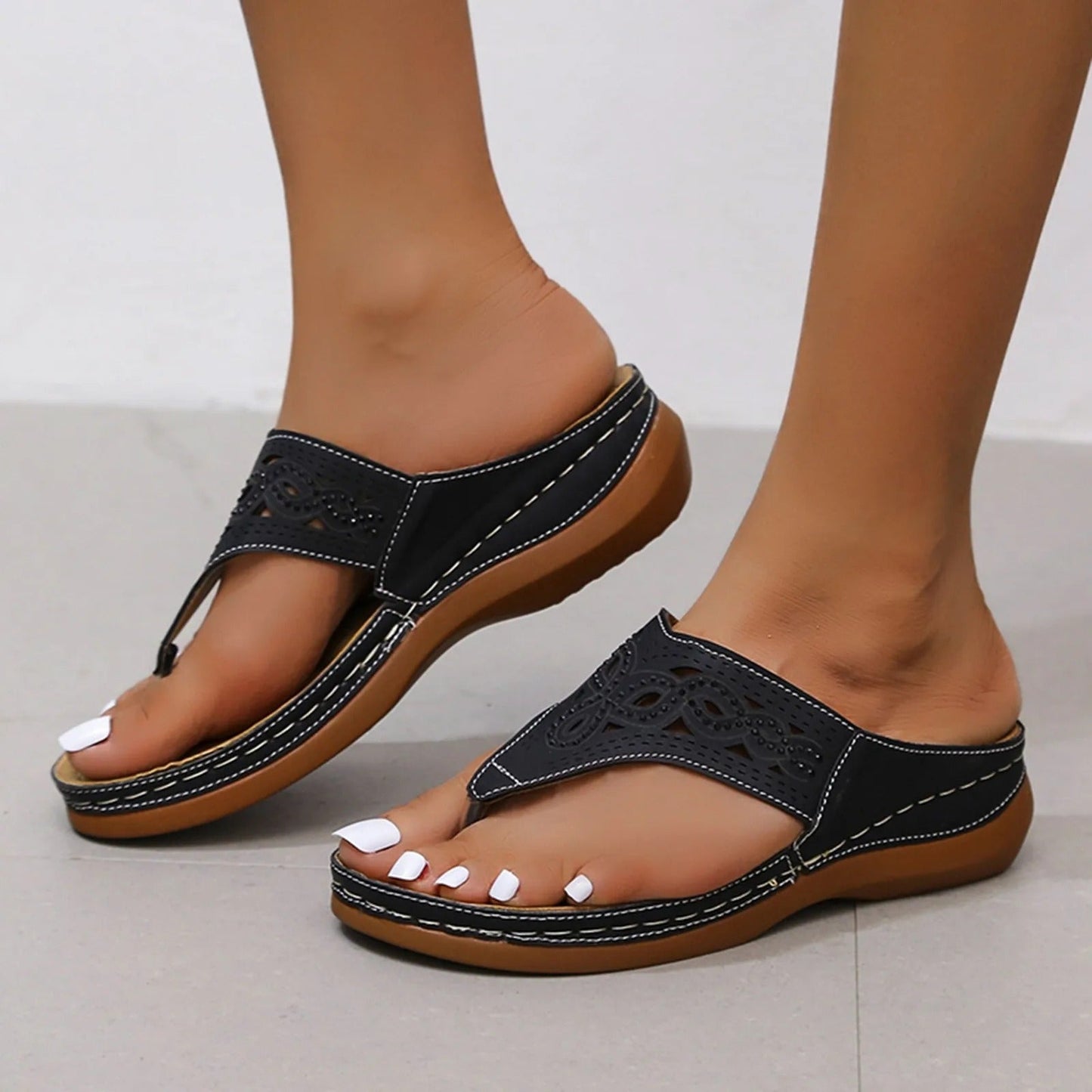 Calista - Flip flops med optimal støtte