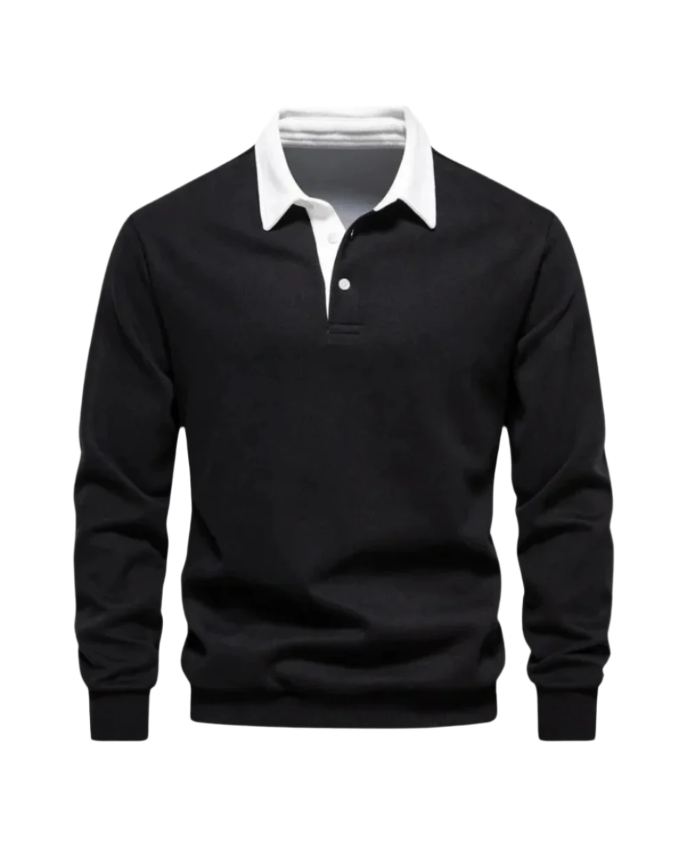 Elegant Casual Stilfuld Polo Sweater