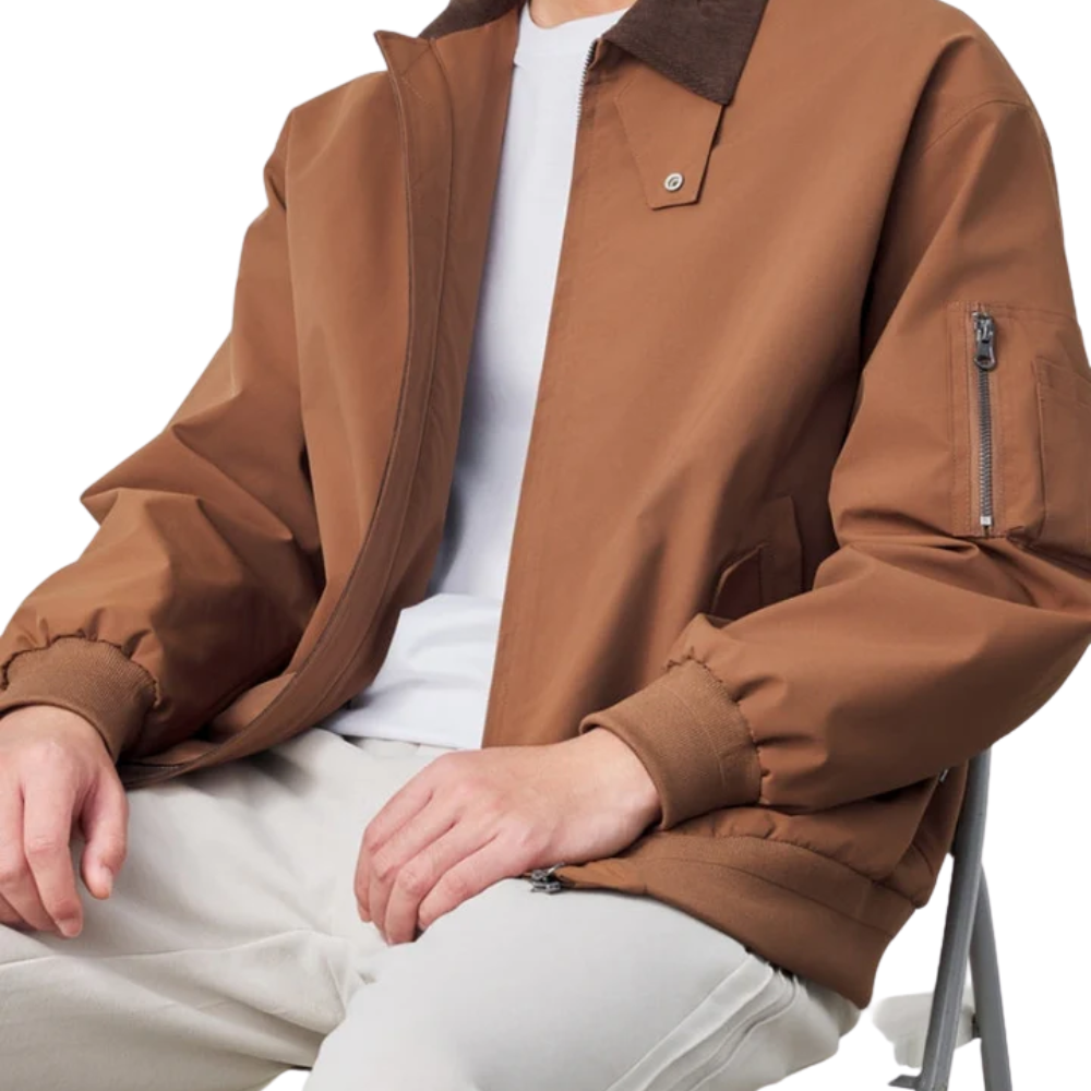 Moderne Klassisk Stilfuld Harrington Jakke