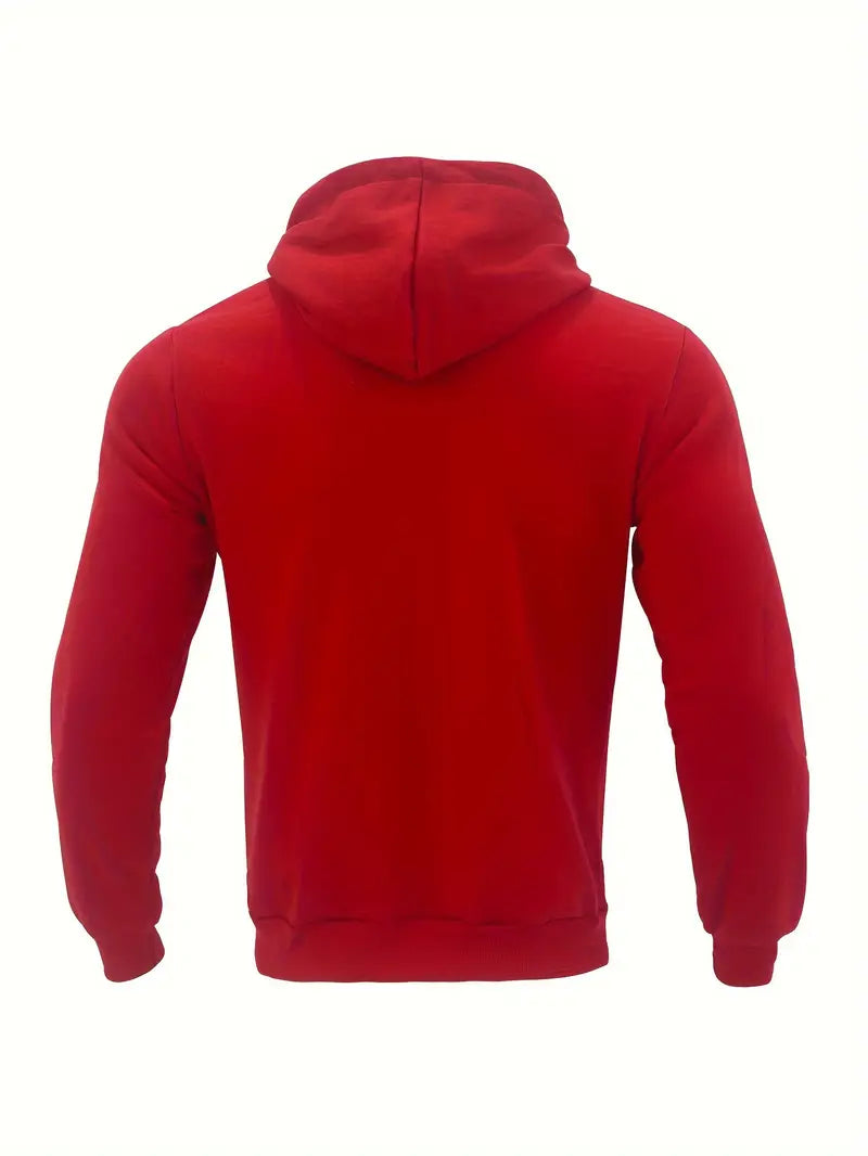 Paul | Varm Termo Hoodie i Polyester med Lommer og Hætte