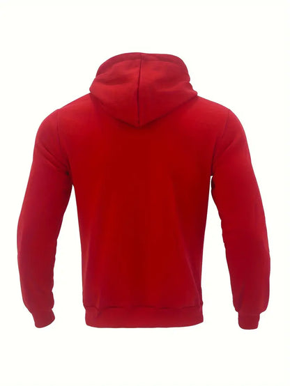 Paul | Varm Termo Hoodie i Polyester med Lommer og Hætte