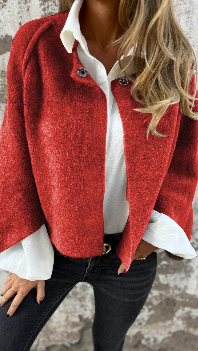Kvalitets Moderne Behagelig Stilfuld Wool-uldfrakke