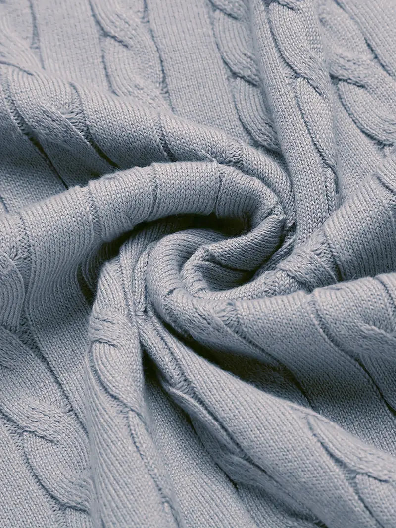 Elegant Afslappet Komfortabel Herre Pullover