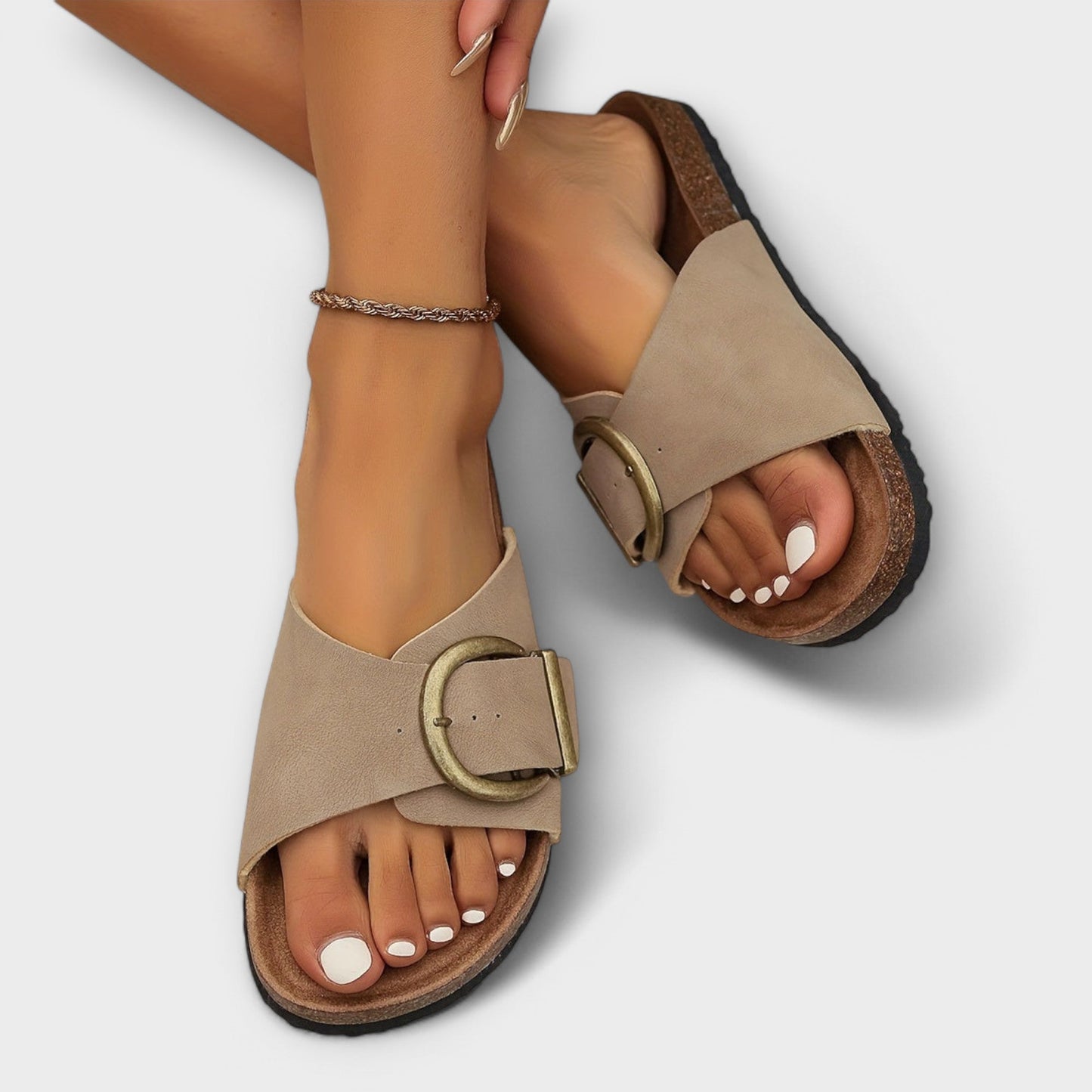 Komfortable Dame Sandaler Med Spænde