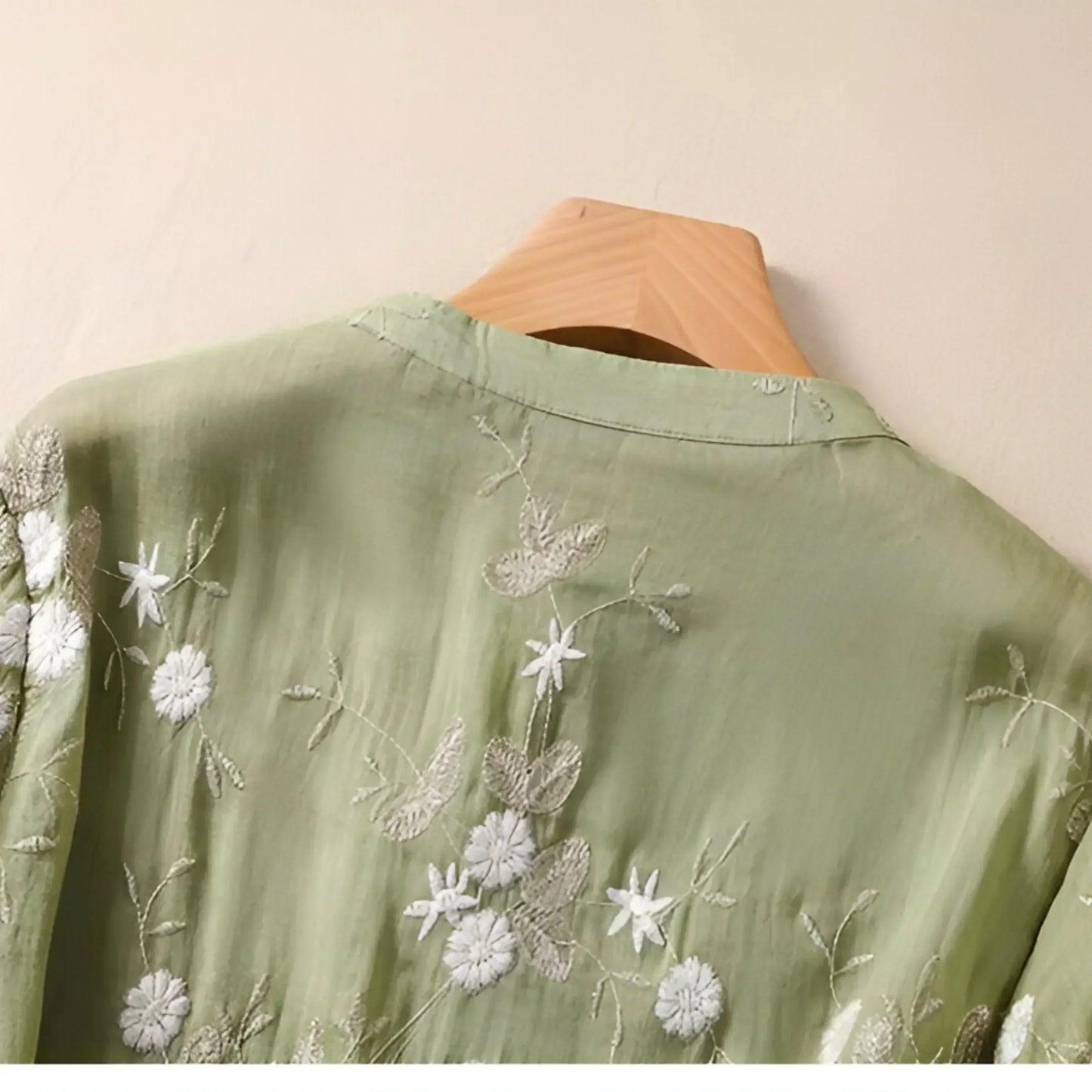 Moderne Let og Elegant Bomuldsbluse