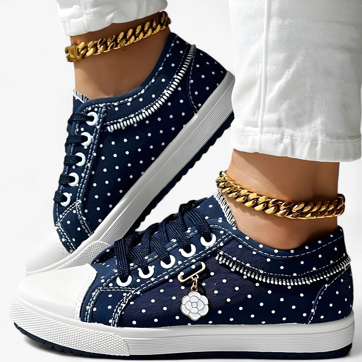 Lina - Komfortable ortopædiske sneakers med fjerlet