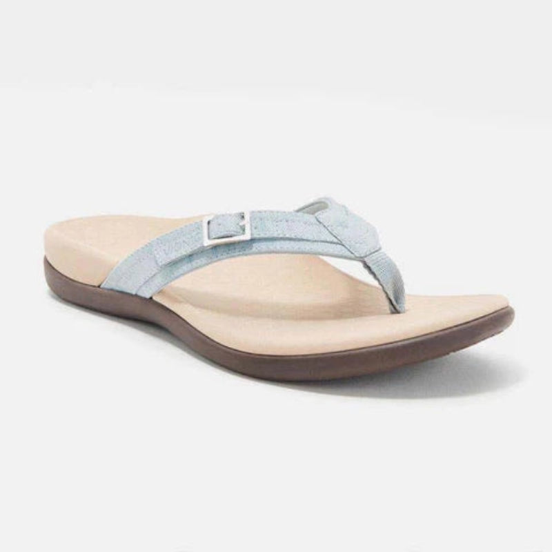 Lena – Klassiske flip-flop hjemmesko med bløde stropper