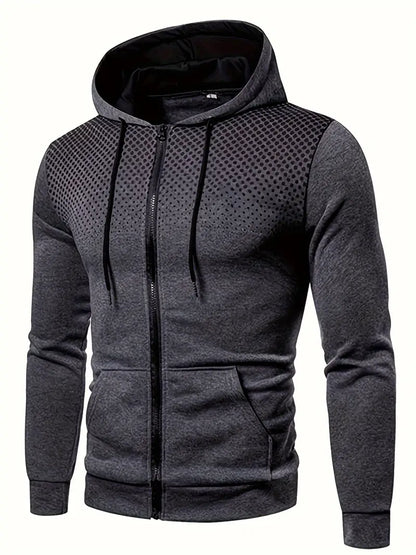 Paul | Varm Termo Hoodie i Polyester med Lommer og Hætte