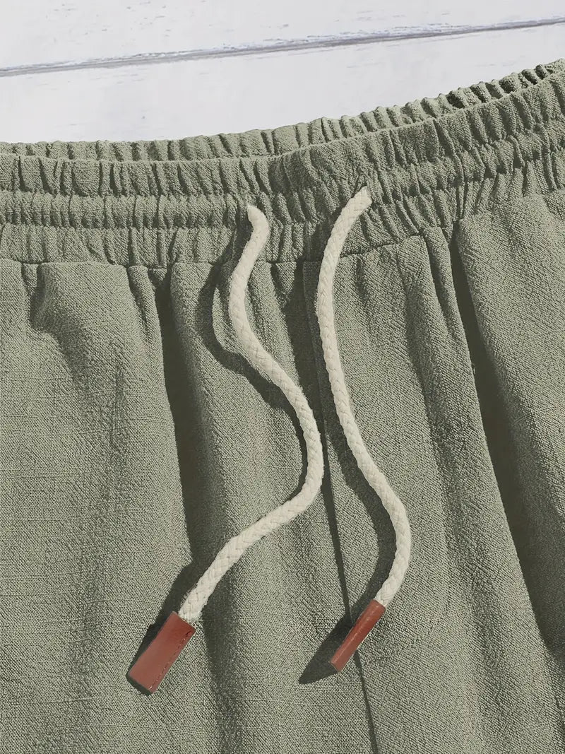 Let Afslappet Linned Sommer Shorts