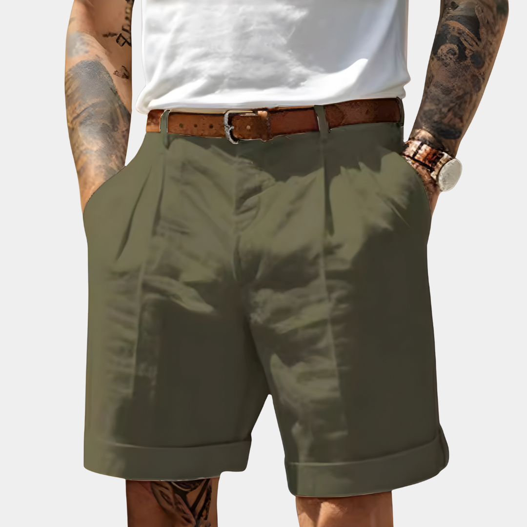 Letvægts Åndbar Casual Bomulds Shorts