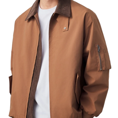Moderne Klassisk Stilfuld Harrington Jakke
