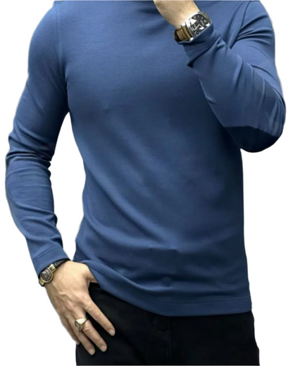 Elegant Tidløs Klassisk Herre Sweater