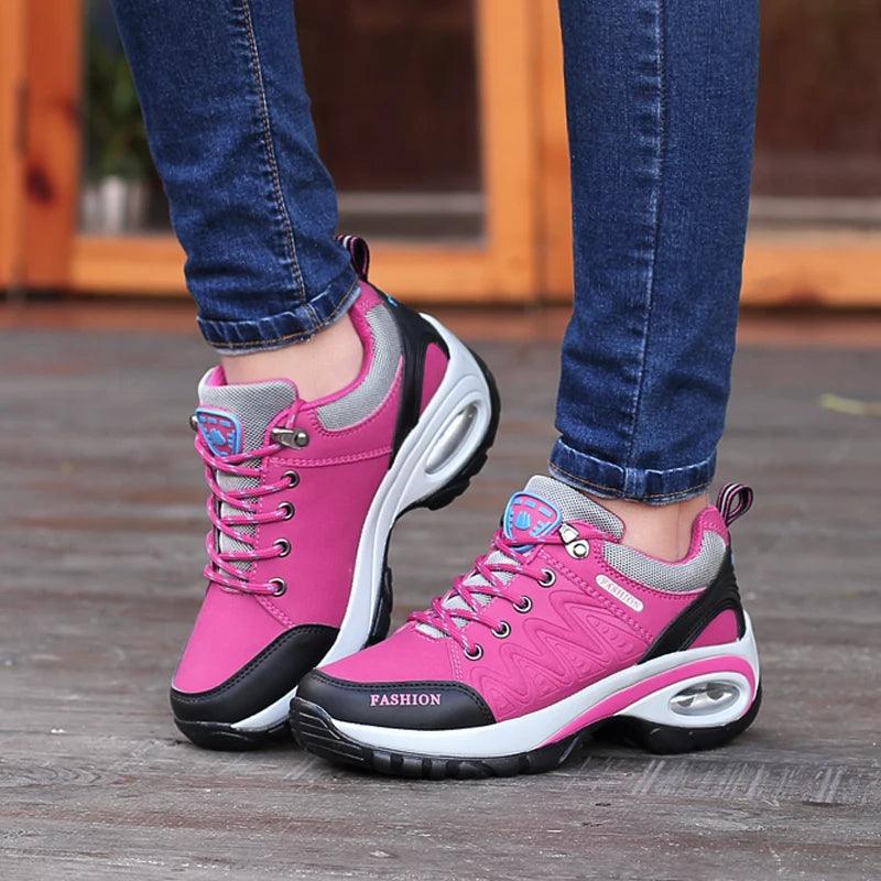 Moderne Trendy Komfortable Vandtætte Sneakers