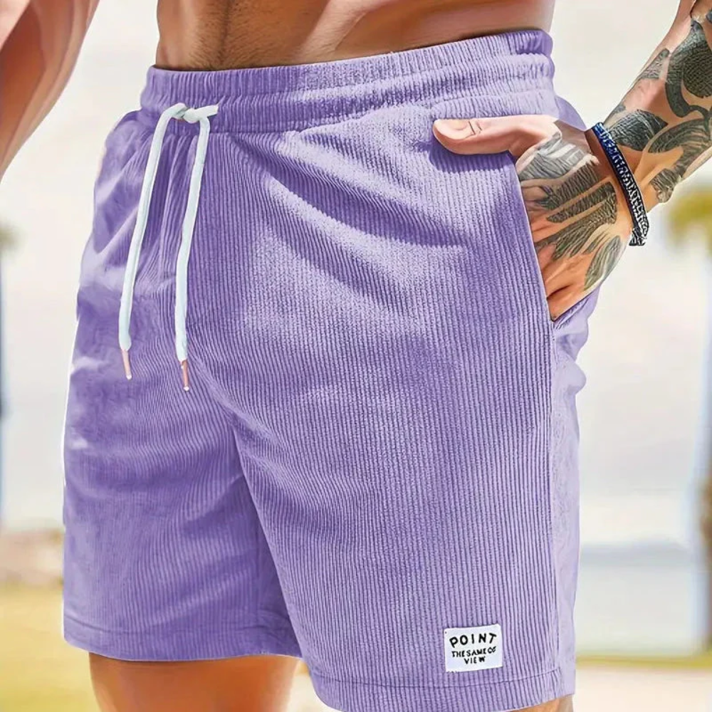 Behagelig Letvægts Herre Sommer Shorts