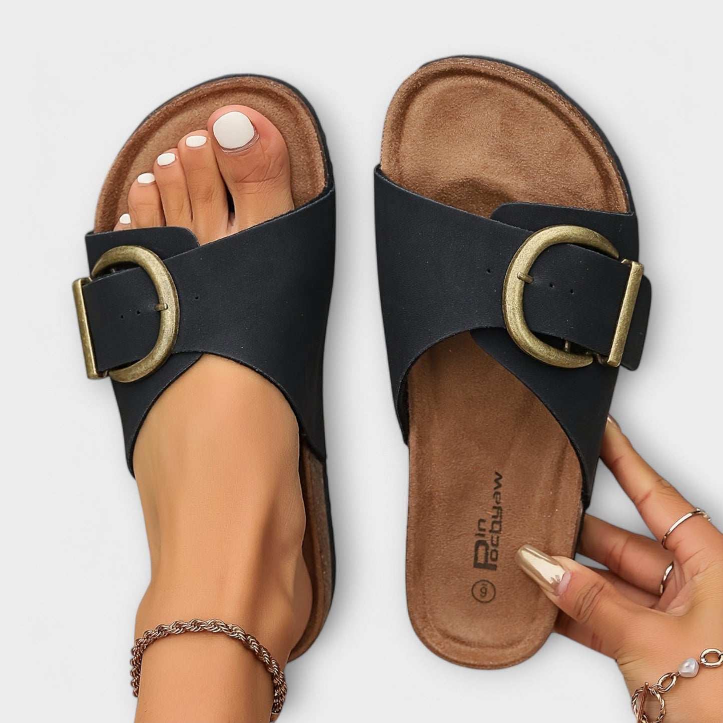 Komfortable Dame Sandaler Med Spænde