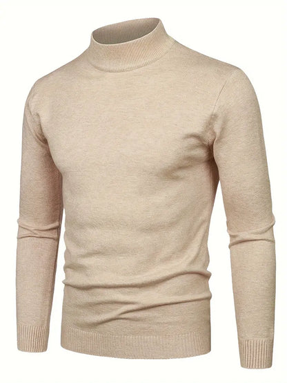 Elegant Turtleneck Sweater Til Herrer