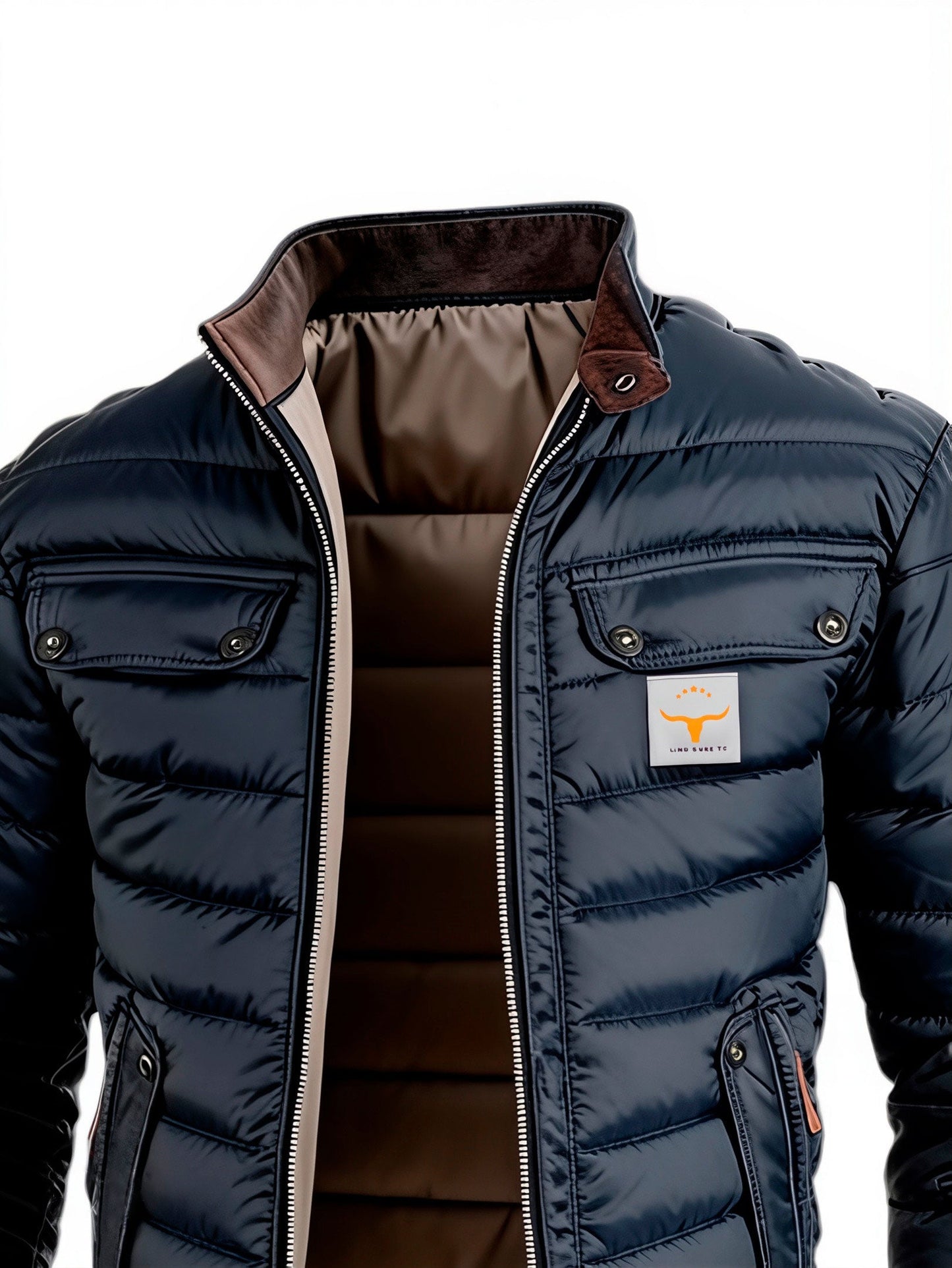 Stilfuld Varm Urban Vatteret Herrejakke