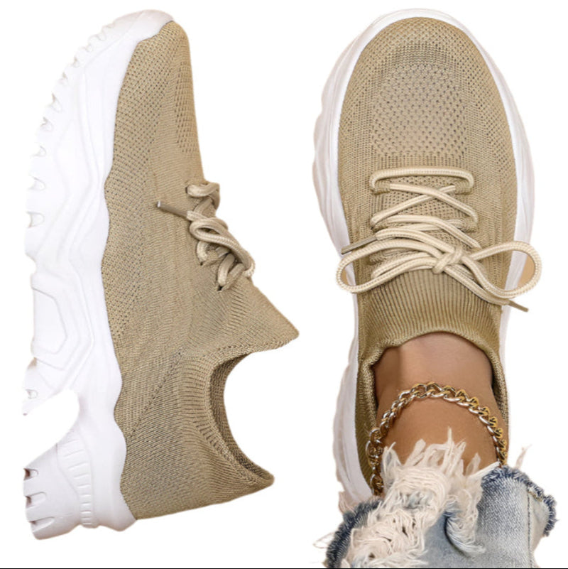 Aria - Chunky slip-on sneakers ankelhøje
