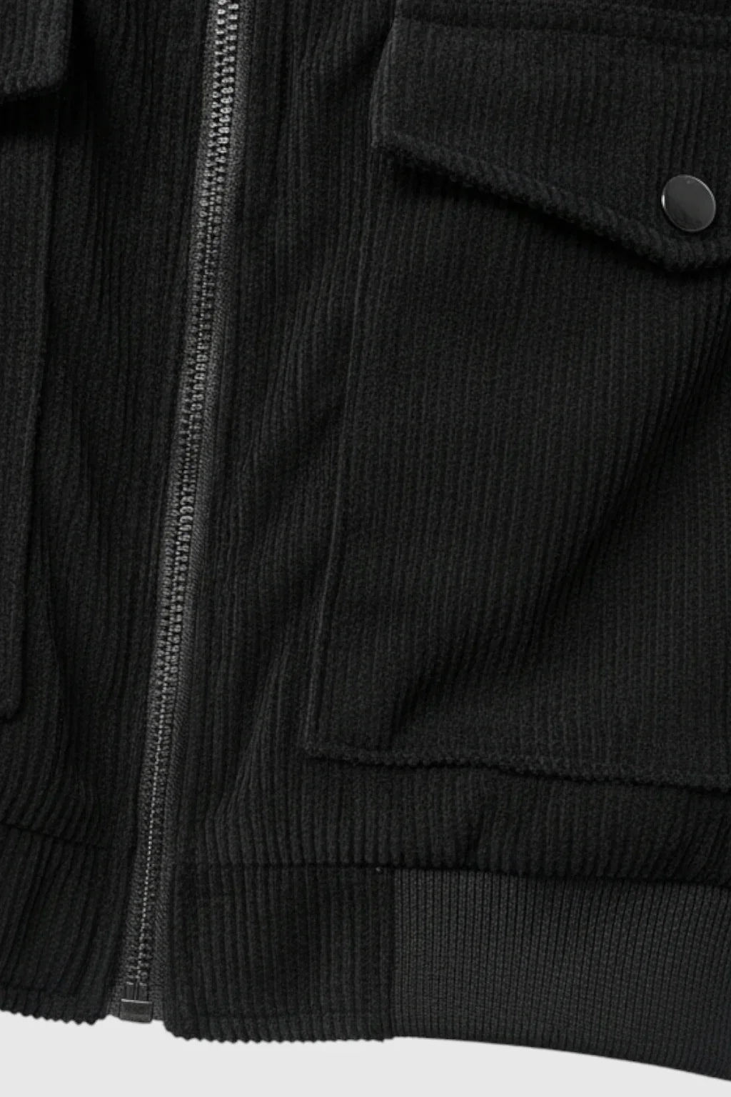 Moderne Casual Stilfuld Corduroy Jakke