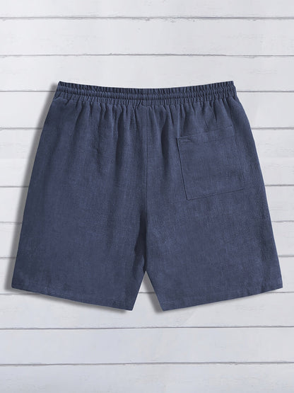 Let Afslappet Linned Sommer Shorts