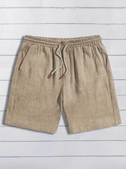 Let Afslappet Linned Sommer Shorts
