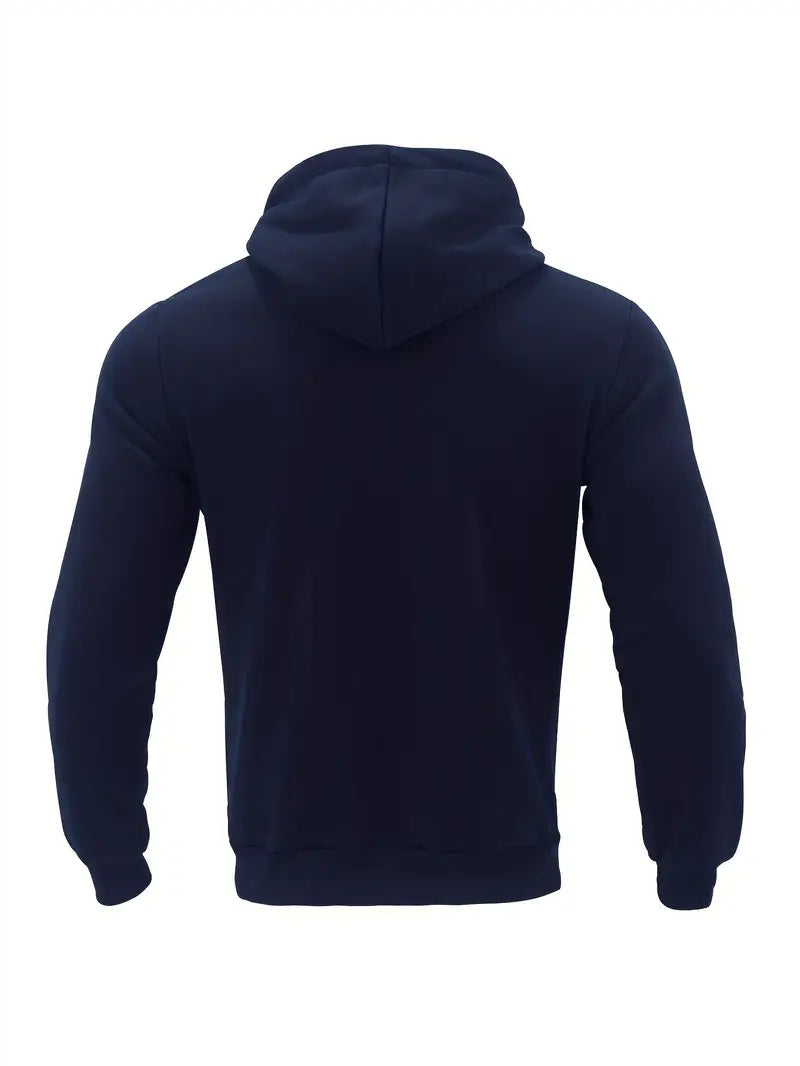 Paul | Varm Termo Hoodie i Polyester med Lommer og Hætte