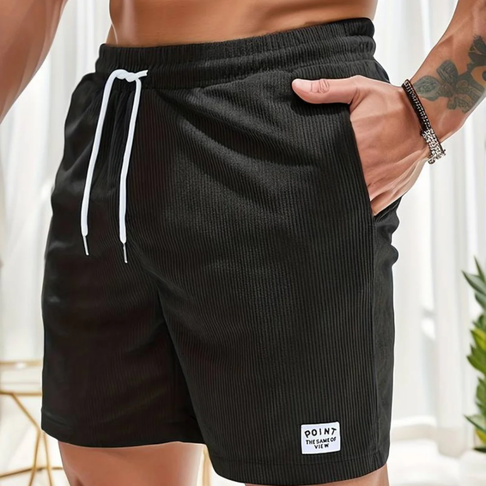 Behagelig Letvægts Herre Sommer Shorts
