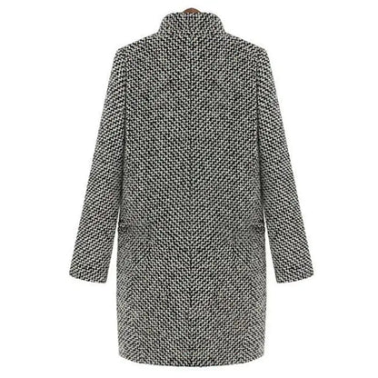 Behagelig Stilfuld Elegant Lang Frakke