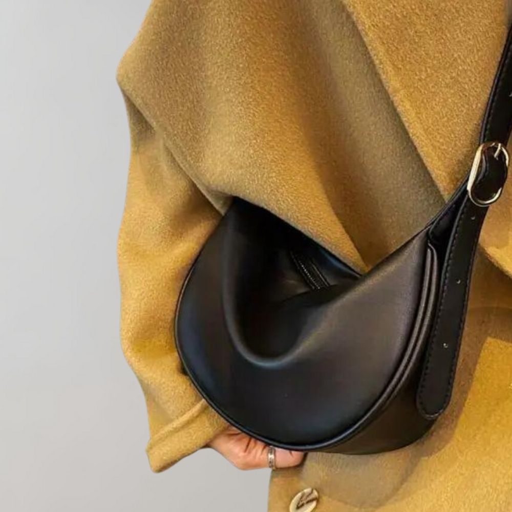 Solveig | Crossbodytaske med lynlås og justerbar rem