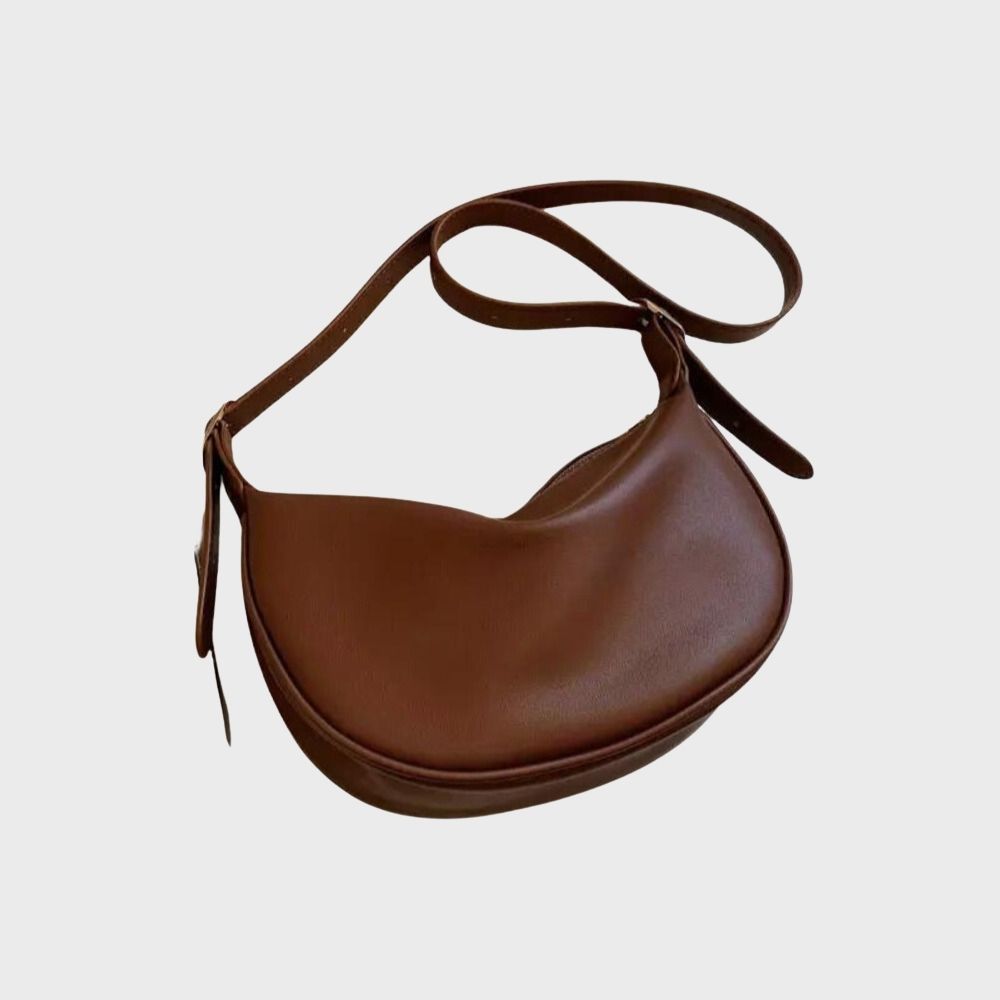 Solveig | Crossbodytaske med lynlås og justerbar rem