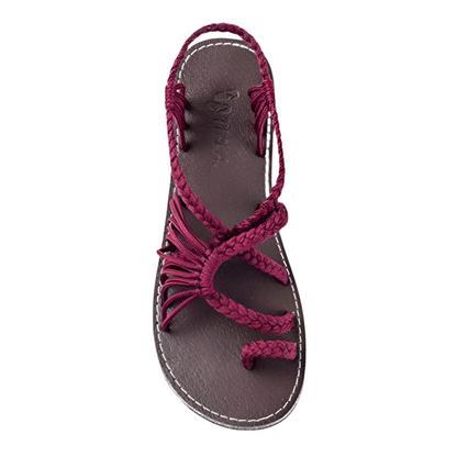 Amelia sandaler med åben tå