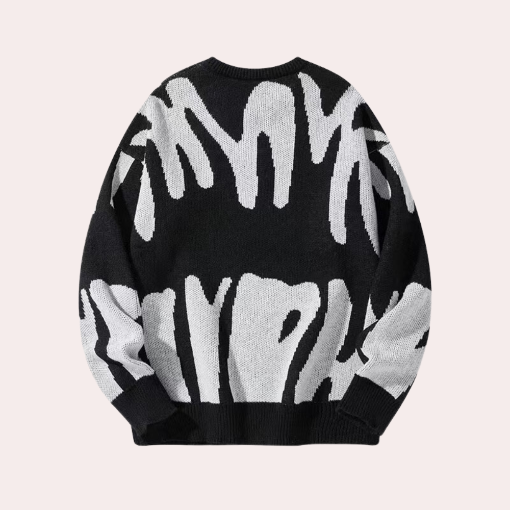 Bjørn | Moderne sweater med stilrent design og lange ærmer