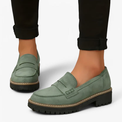 Nora - Afslappede slip-on loafers med afrundet tå