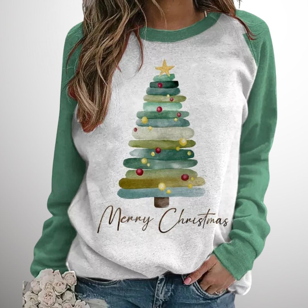 Candy | Julesweater i let og åndbar strik